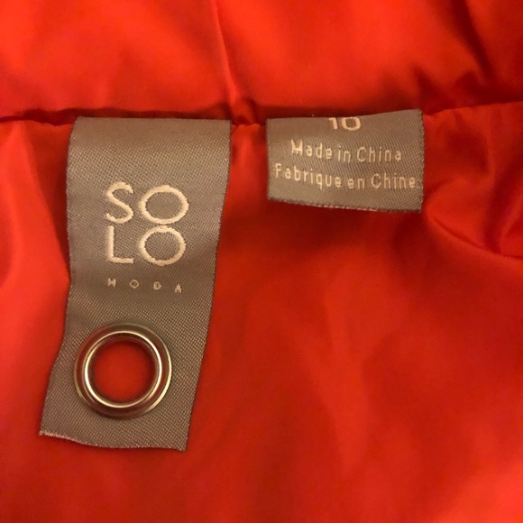 Solo Moda Zipper Detail Jacket - Picture 4 of 6
